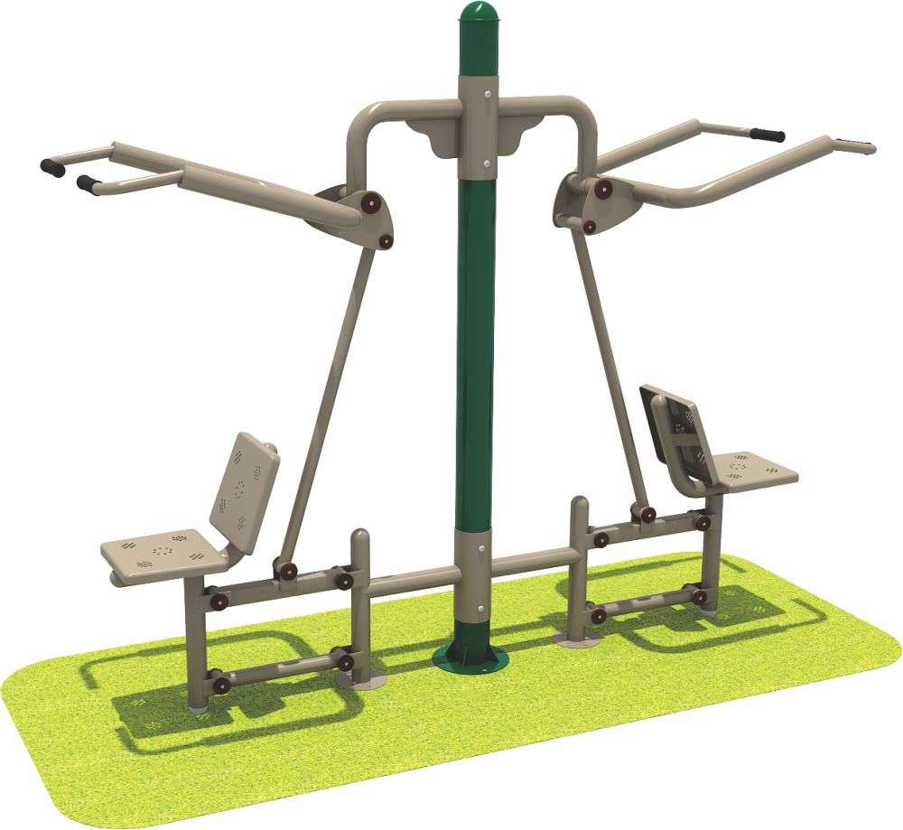 kaiyun开云健身器材 双人坐拉器